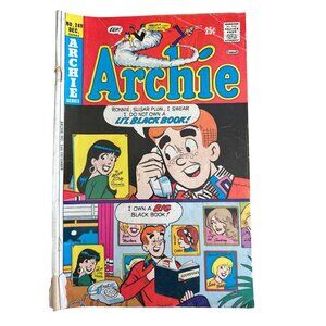 Archie Comics Archie Series No #249 December 1975 Edition Vintage Bagged Boarded